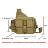 Сумки на открытом воздухе USB зарядки тактический кровавый рюкзак туризм армии военный наплечный сумка мужская нейлоновая рыбалка талия грудь XA762