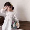 Filles'robes bébés Super Occidental Style enfants à manches longues filles princesse robes petites filles vêtements 210331