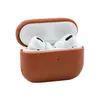 Läderfodral för AirPods PU PC -täckningsfall för AirPods Pro Bluetooth EarPods Earphone Leather Hook Clasp Keychain Protective Cas956434385