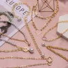 Pendant Necklaces Vintage Multi-layer Coin Choker For Women Fashion Metal Geometric 2021 Trend Female Jewelry Gifts