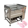 Máquina de lavado y pelado de frutas y verduras tipo 45, pelador de patatas, manitas de Taro, fabricante de limpieza de raíz de mariscos y jengibre