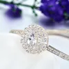 Fashion Delicate Wedding Bridal /Rose/White Gold Color Luxury Jewelry For Women Trendy Elegant Crystal Zircon Bangle