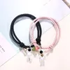 Aimant Couple Bracelet étoile astronaute élastique étudiant charme mode saint valentin bijoux cadeau lien chaîne