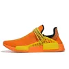 Överdimensionerade EUR 47 Pharrell Williams NMD R1 v2 ​​mänsklig ras löparskor mens kvinnor löpare extra öga lila hu spår vita svarta gula tränare sport sneakers