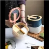 ハウスキーピング組織ホームGardenmulti-compartment ellositeモダンなスタイルの調味料jar塩シェーカースプーンキッチンオーガニゼル