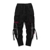 Herenbroek Heren Work Combat Cargo met zakken Gespriemen Techwear-broek MUG88