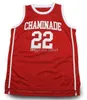 Xflsp Nikivip Chaminade College Preparatory School Jayson Tatum # 22 Maillot de basket-ball rétro rouge pour hommes cousus avec numéro personnalisé et nom