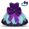 1st Birthday Party Baby Girl Clothes Infant Girls Battesimo Dress 1-5 anni Princess Pageant Abiti per bambini per ragazze Abbigliamento1 621 Y2