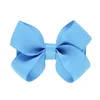 Couleur de contraste tridimensionnelle tordu feuille arc pince à cheveux pince à cheveux pour enfants bébé belle accessoires pour cheveux T2I52542