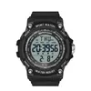 Sanda 2016 Mäns Sport Vattentät Digital Watch Elektronisk Led Man Klocka Alarm Stopwatch Militär Armbandsur Relogio Masculino G1022