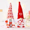 Articoli per feste Decorazione di San Valentino Peluche Gnomi Bambola Tavola di casa Ornamenti di San Valentino Dolci regali di San Valentino RRB13441