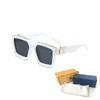 Роскошные градиентные женские солнцезащитные очки металлические шарниры высококачественные модные мужские очки для солнечных очков дизайнерские очки для очков.