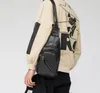 PU Leather men's Cross bags head one-shoulder casual slanted bag personality trend Women small handbag