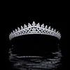 Haarspangen, Haarspangen, Wald-Serie, Mikro-Intarsien aus Zirkon, Braut, Hochzeit, Krone, Stirnband, Blatt-Tiaras, Schmuckzubehör HQ0409