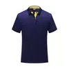 Short sleeve lapel polyester polo advertising shirts custom made cultural shirt t work clothes customed group man sport diy polos