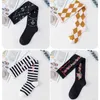 Lolita Cute Lace Flower Thigh High Socks Japanese Cartoon Girl Comfortable Knee High Socks Cotton Fall Winter Long Socks Women Y1119