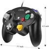 Kabelgebundener Controller für GameCube Switch Classic Game NGC-Controller Wii Nintendo Super Smash Bros Ultimate mit Turbo-Funktion