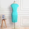 Elegante Frauen Kleider Mode Kurzarm Bodycon Schraube Kragen Rüschen Klassisches Büro Damen Modest Weibliche Vestidos Plus Größe 210416