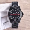 BP Maker ST9 CAL.2836 Mens Watch Black Ceramic Bezel Date Dial 116610 40MM Automatic Mechanical Stainless Steel Luxury Wristwatches AQ402