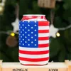 American Independence Day Flag Wine Bottle Cover Stars And Stripes Neoprene Material Beer Coke Cover Cooler Bags Home Decoration G54NHHK