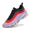 Üst Moda Kadın Erkek Koşu Ayakkabıları Siyah Beyaz Gri Volt Mavi Kırmızı Koşu Spor Eğitmenleri Sneakers Büyük Boy 39-46 Kod: 100-2108