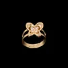 BPOYB 2021 Xoxo Heart Butterfly Set di gioielli grandi e carini Colore oro Dubai Jewelri Regalo per l'anno delle donne