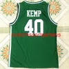 Stitched Shawn Kemp #40 Concord High School Basketball Jersey Movie Green Embroidery Size XS-6XL Custom Any Name Number Basketball Jerseys