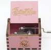 Creative Classic wooden Music Box Party Favo All kinds pictures Ingraved Hand Shaking motivated Harry Poters Ornaments