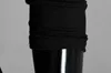 Мужская шерстяная свитер с капюшоном с капюшоном средняя длина сплошной с длинным рукавом с длинным рукавом с длинным рукавом