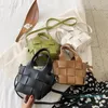 HBP Дизайнерская корзина сплетенные шнурки ведро ведра дизайнерская сумка для женщин повседневное пляжное плечо дорожные сумки маленький Tote