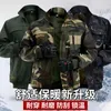 Men's Tracksuits Men's Plus Velvet Thickening Suit Cold Warm Camouflage Clothing Welding Auto Repair Anti-scalding Wear-resistant Labor