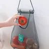 Bolsa de red para frutas y verduras, almacenamiento de pimiento, cebolla, ajo, mantiene fresco, ahorra espacio, accesorios de cocina colgantes diversos