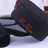 Unisex czarny płaskie mężczyźni moda berety kapelusz dla dziewcząt ulica styl beret cap kobiety marki kapelusze spapł