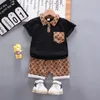 Baby Boy Girl Clothes Set Summer Camouflage Bag Sport Tshirt Shorts 2 pezzi Set Infant Outfit Kids Tute per bambini8487207