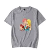 フェアリーテールカジュアルTシャツ男性女性ストリートウェア夏トップアニメプラスサイズTシャツユニセックス半袖TシャツプリントトップスーツティーG220223