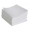 500 unids/set hojas de papel de pergamino cuadrado de papel de vapor de bambú para papel de hornear estera de vapor antiadherente para cocinar/hornear/vapor LX4186