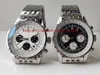 2 Farben zum Verkauf von Herrenuhren, Qualitätsuhr, 45 mm, Navitimer AB031021/BF77/453A, Chronograph, funktionierendes Quarzwerk, Edelstahl 202