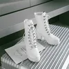 Meotina hiver bottines femmes à lacets plate-forme talon épais bottes courtes en cuir PU Super chaussures à talons hauts dame automne taille 33-43 210608