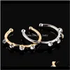 Rings & Studs Drop Delivery 2021 Gold Sier Stainless Steel Crystal Rhinestone Ring Nostril Hoop Nose Body Piercing Jewelry Ph8Yt