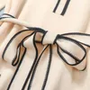 Повседневные платья моды дизайнер женские свободные свитер платье 2021 осень ошеломляющий воротник с длинным рукавом цыпочка трикотажные MIDI OPT Nightgown