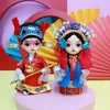 Party Favor Chiny Zabawki Zbieranie Pamiątki Traditiona Opera Dolls Beijing Opera Garden Series Lovely Mini Made Moda Prezent ZC923