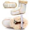 الأحذية leosoxs النساء الثلج 30٪ الصوف الحارة القمر الأحذية منصة الإناث الفاخرة الكاحل الفضاء التمهيد الشتاء القطن عدم الانزلاق