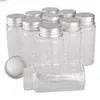 15 pieces 60ml 37*80mm Glass Bottles with Aluminum Caps Spice Container Jars Vials DIY Craft for Weddinggoods