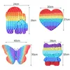 자이언트 그 큰 항아리 푸시 버블 20-50cm fiet 장난감 Ite Luminous 큰 단순한 디머 피트 장난감 아이 넥타이 염료 dye1g22219001789