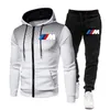 Marque Noir Couleur Running Jogger Survêtement Sweat Sportswear Zipper Cardigan À Capuche Entraînement Des Femmes En Tissu De Sport Vêtements Pour Hommes Lar