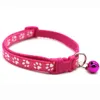 1.0 Footprint Collars PET PATCH DOG KAN KAT KAT ENKEL MET BELL Eenvoudig te vinden Leidingen Lengte Verstelbaar 19-32CM248U