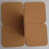 Newsquare Wood Kaffekopp Mat Värmebeständig Cork Coaster Te Dryck Vin Anti-Slip Pads Table Vattenflaskor Kustar EWB7537