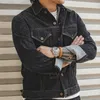 Maden Retro Blue Denim Vestes pour hommes Casual Crowboy Streetwear Manteau Bomber Jacket Harajuku Vintage Vêtements d'extérieur Vêtements pour hommes 210811