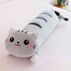 50-130 cm gatto cuscino peluche regalo per bambini bella bambola cuscino per dormire ragazza regalo di compleanno bambola regalo di Natale creativo Y211119