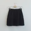 Saias verão curto cintura alta para mulheres chiffon manga comprida dois pedaços cute coreia estilo casual sólido saia saia terno